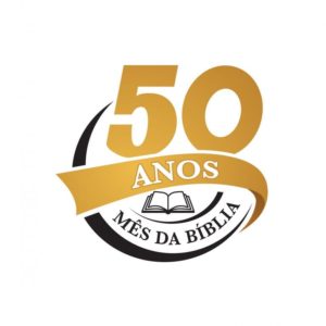 Selo comemorativo pelos 50 anos do Mês da Bíblia