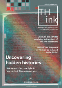Revista INK, Tyndale House, Cambridge, Reino Unido