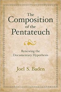 BADEN, J. S. The Composition of the Pentateuch: Renewing the Documentary Hypothesis. New Haven: Yale University Press, 2012, 392 p. 