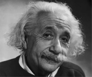 Albert Einstein: 14 de março de 1879 - 18 de abril de 1955