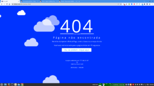 Erro 404 - Página não encontrada