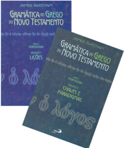 SWETNAM, J. Gramática do grego do Novo Testamento I-II, 2002