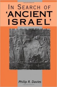 Davies, In Search of 'Ancient Israel'